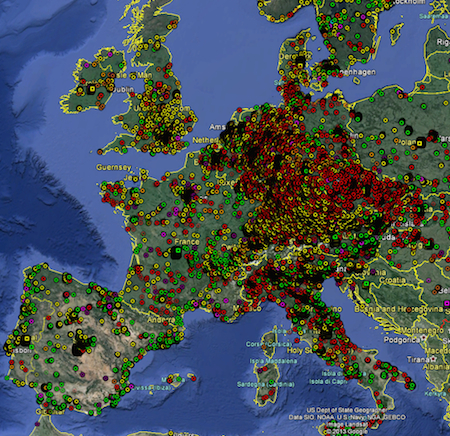 Industrial Risk Assessment Map (IRAM)